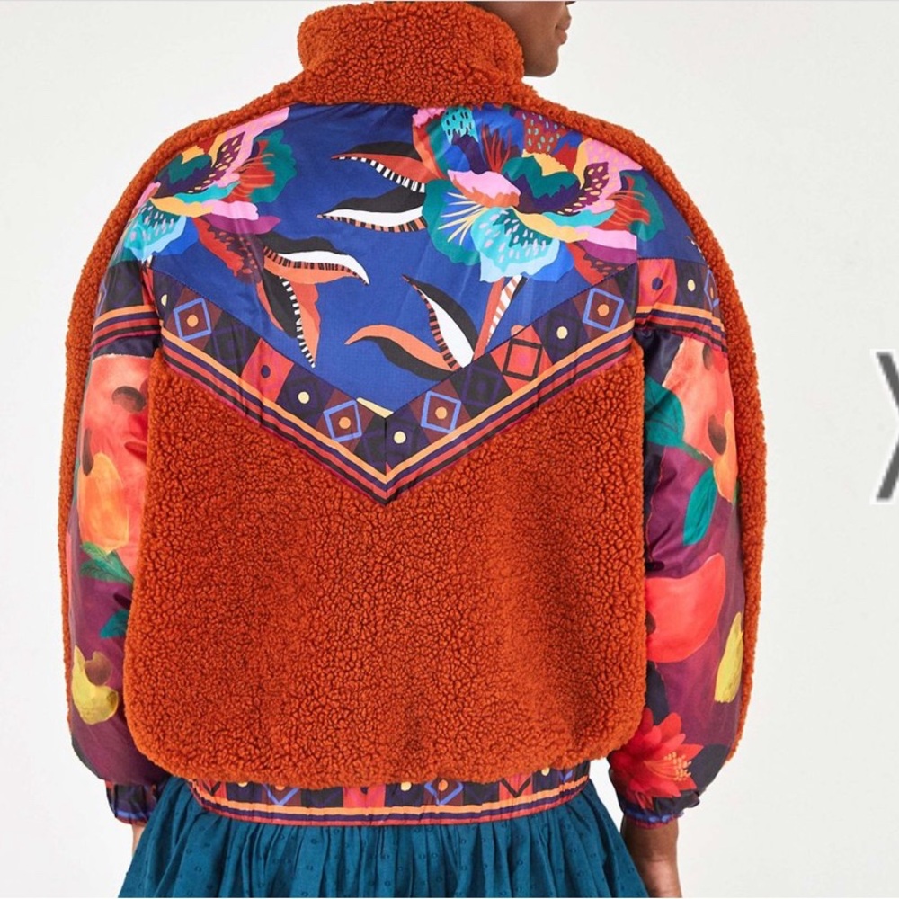 Farm Rio Lucy Floral Jacket - Picture 3 of 14